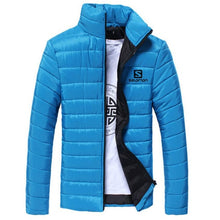 Load image into Gallery viewer, 2019 New Mens Ultralight Jacket Casual Autumn Winter White Duck Down Windbreaker Overcoat Warm Parka Male Coat Fashion Outerwear