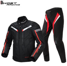 Load image into Gallery viewer, GHOST RACING Autumn Winter Motorcycle Jacket Men Waterproof Windproof Moto Jacket Riding Racing Motorbike Clothing Protective