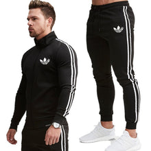 Load image into Gallery viewer, New Brand Clothing Men's  Pullovers Sweater Cotton Men Tracksuits Hoodie Two Pieces + Pants Sports Shirts Fall Winter Track suit