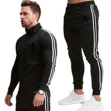 Load image into Gallery viewer, New Brand Clothing Men's  Pullovers Sweater Cotton Men Tracksuits Hoodie Two Pieces + Pants Sports Shirts Fall Winter Track suit