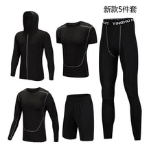 Load image into Gallery viewer, Men New Autumn And Winter Sportswear Fitness Suit Men's Outdoor Running Fitness Clothing Basketball Training Sportswear