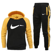 Load image into Gallery viewer, New Brand Clothing Men's Casual Sweatshirts Pullover LOGO Men tracksuit Hoodies Two Piece+Pants Sport Shirts Autumn Winter Set