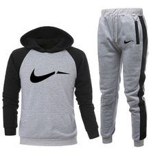 Load image into Gallery viewer, New Brand Clothing Men's Casual Sweatshirts Pullover LOGO Men tracksuit Hoodies Two Piece+Pants Sport Shirts Autumn Winter Set