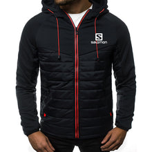 Load image into Gallery viewer, 2019 New Fashion Hoody Spliced Jacket Salomon Printed Men Hoodies Sweatshirts Casual Coat Hooded Cardigan Plus Fleece Clothes