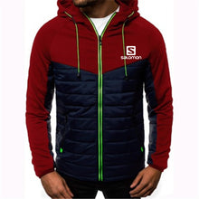 Load image into Gallery viewer, 2019 New Fashion Hoody Spliced Jacket Salomon Printed Men Hoodies Sweatshirts Casual Coat Hooded Cardigan Plus Fleece Clothes