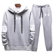 Load image into Gallery viewer, Brand Clothing Men's Casual Sweatshirts Pullover Cotton Men tracksuit Hoodies Two Piece +Pants Sport Shirts Autumn Winter Set