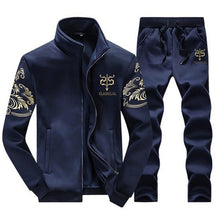 Load image into Gallery viewer, Brand Men Sets Fashion Autumn Spring Sporting Suit Sweatshirt+Sweatpant Tracksuit Men's Sportswear Zipper Clothing 2 Pieces Sets